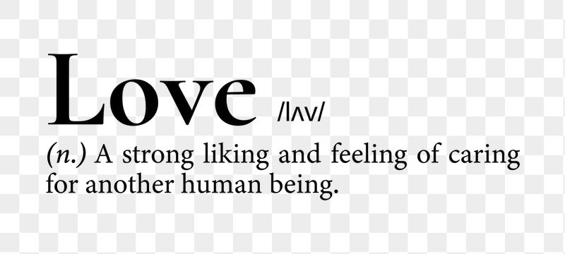 Love png dictionary word sticker, | Free PNG - rawpixel