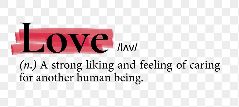 Love png dictionary word sticker, | Free PNG - rawpixel