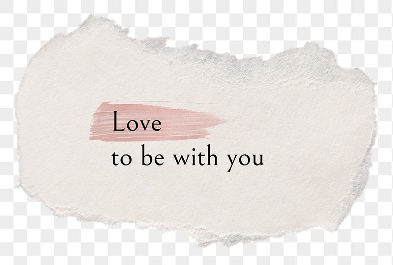 Love png quote, DIY torn | Free PNG - rawpixel