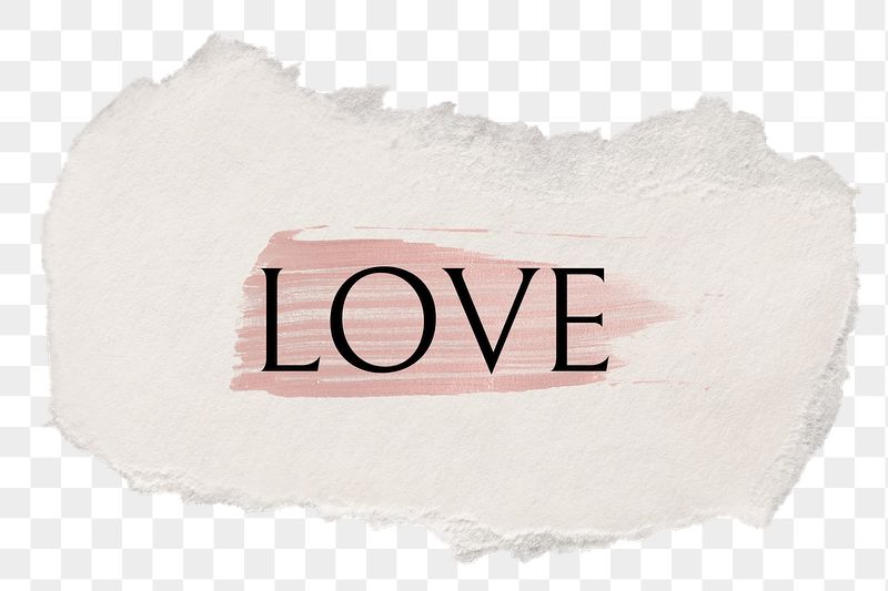 Love png word sticker typography, | Free PNG - rawpixel
