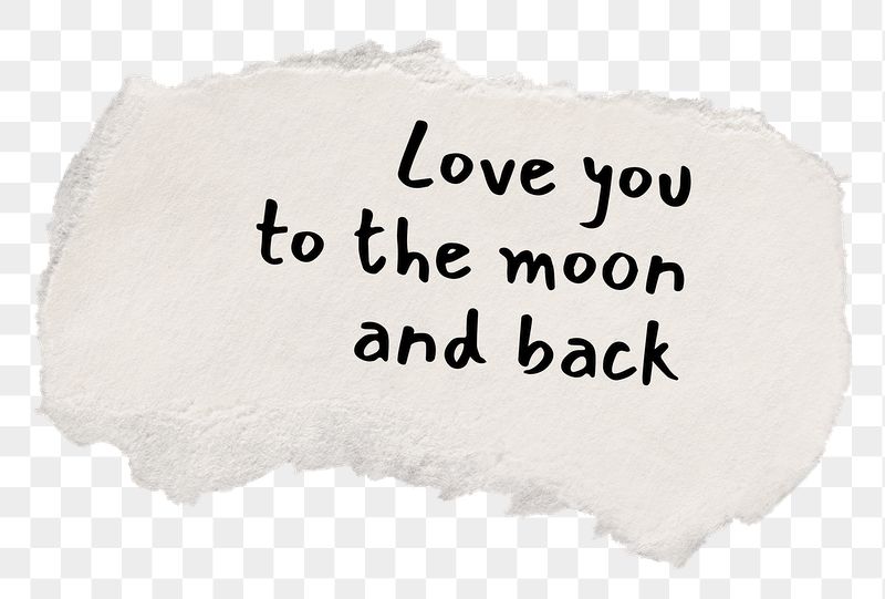 Love quote png, DIY torn | Free PNG - rawpixel