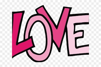 Love Text Clipart Word - Valentine Fractions Word Problems