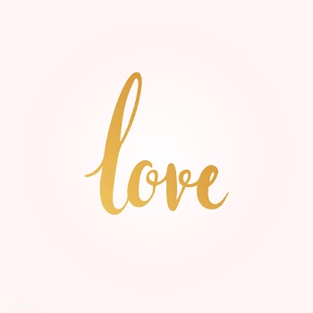 Love typography wording style vector | Free stock vector - 517607