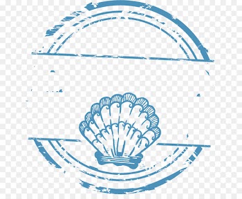 Love Vintage clothing Napkin Clip art - Shell circle PNG vector material 