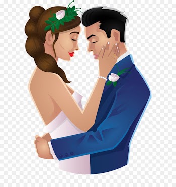 Love WhatsApp Hindi Millind Gaba Friendship - Wedding couple PNG 