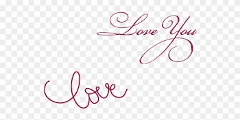 Love Word Art Png Download - Calligraphy
