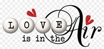 Love Word Art Png - Love Is In The Air Word