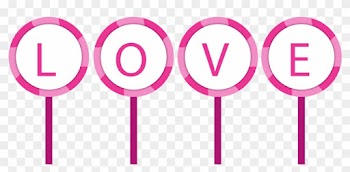 Love Word Art Vector - Drawing