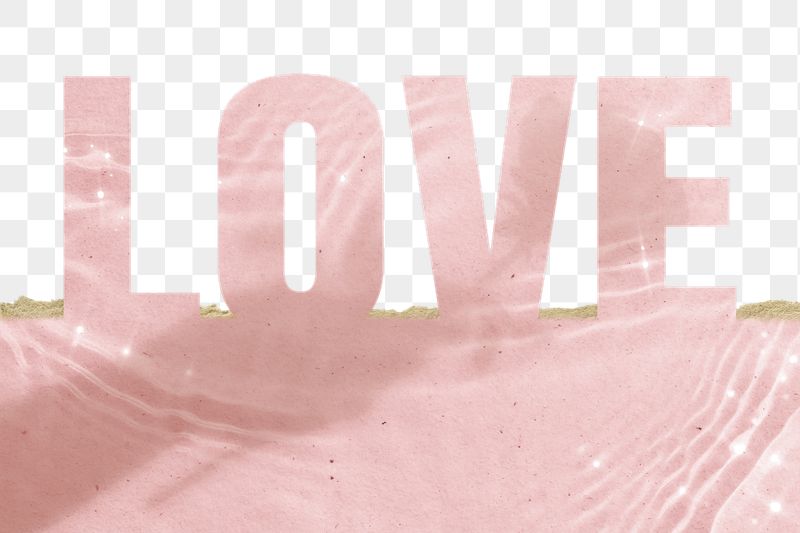 Love word png border sticker, | Free PNG - rawpixel