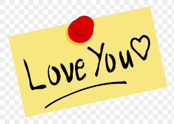 Love you note png sticker | Free PNG - rawpixel