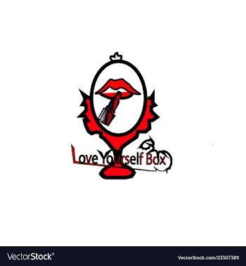 Love-yourself-box vector image