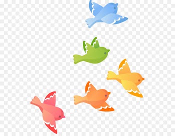 Lovebird - Cute cartoon bird 