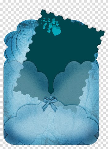 Lovely Envelopes, rectangular gray frame transparent background PNG clipart