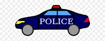 Lovely Inspiration Ideas Police Car Clipart Clip Art - Blue Police Car Clip Art
