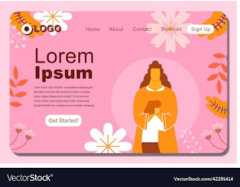 lovely mother and daughter background
