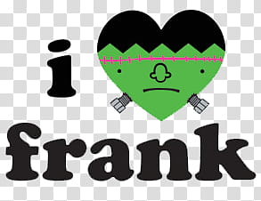 Lovely s, i heart frank graphic transparent background PNG clipart