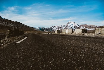 Low Angle Photo Empty Road