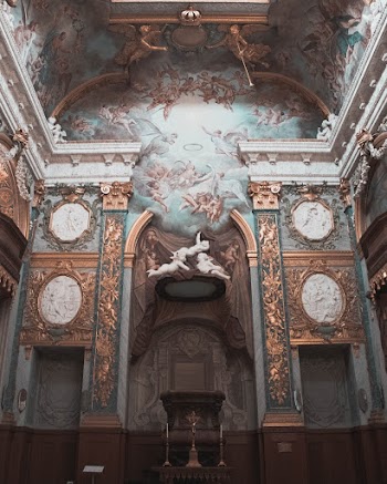 Low Angle Photo of Church Interior
