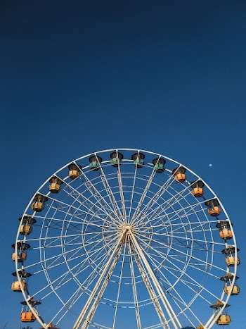 Low Angle Photo of Ferris Wheel