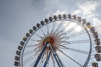 Low-angle Photo of Ferris Wheel