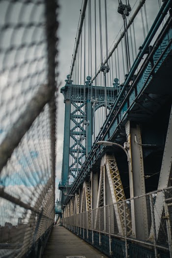 Low-angle Photo of Gray Extension Bridge