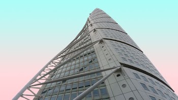 low angle photo of high-rise building