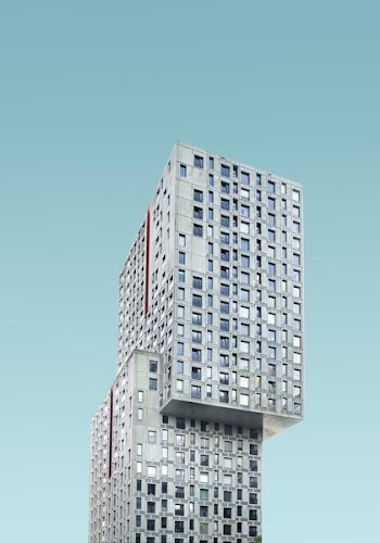 low angle photo of high-rise building