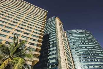 Low Angle Photo of High-Rise Buildings