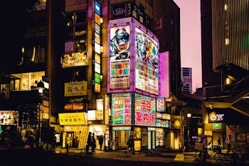Low Angle Photo of Lighted Signage