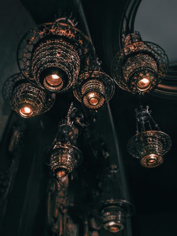 Low Angle Photo of Pendant Lights