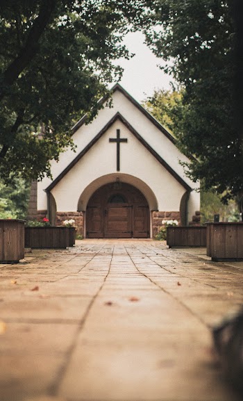 Low Angle Photo of White Church