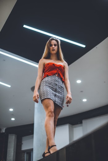 Low Angle Photo Of Woman Looking Down
