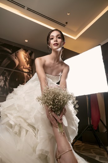 Low Angle Photo of Woman Wearing Bridal Gown