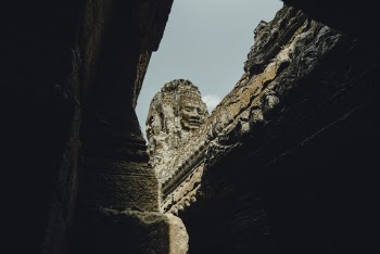 Low-angle Photograph of Temple