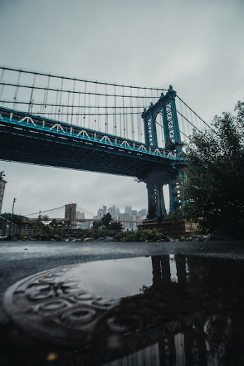 Low Angle Photography Bridge
