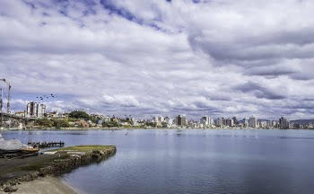 Low-angle Photography Of A City And Its Landscape