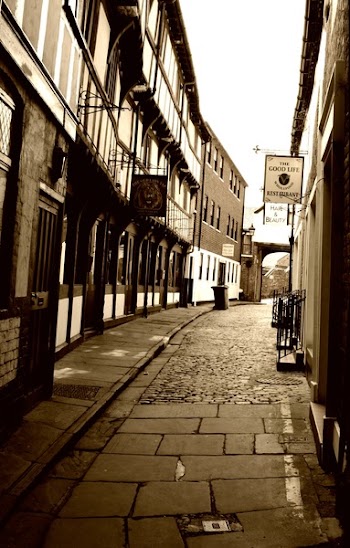 Low-angle Photography of Alley