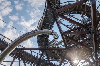 Low Angle Photography of Amusement Ride