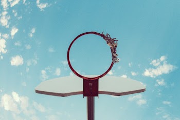 Low Angle Photography of Basketball Hoop