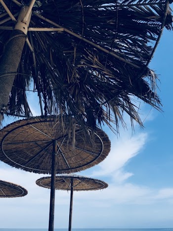 Low Angle Photography of Brown Wicker Umbrella
