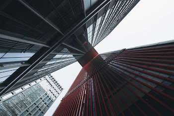 low-angle photography of building