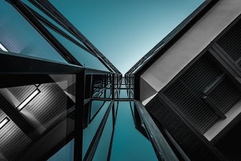 low-angle photography of building