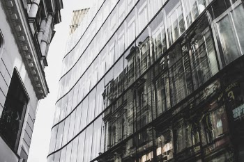 Low Angle Photography of Curtain Building