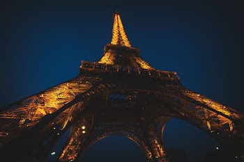 low angle photography of Eiffel Tower