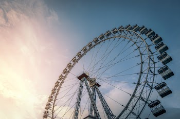 Low Angle Photography of Ferris Wheel
