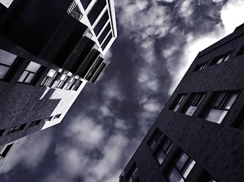 Low Angle Photography of Gray High-rise Buildings