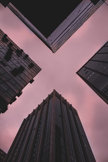 Low Angle Photography of High Rise Buildings
