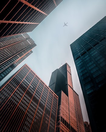 Low Angle Photography of High-rise Buildings