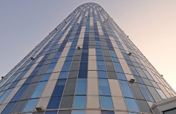 Low-angle Photography of Mirror Building