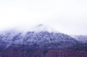 Low-angle Photography of Mountain Alps
